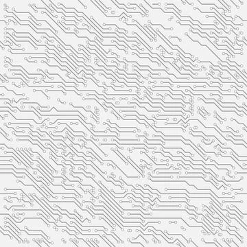 High-tech Technology Circuit Board Illustrazione stock