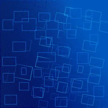 High tech technology geometric and connection system background with digital  Stock Illustration