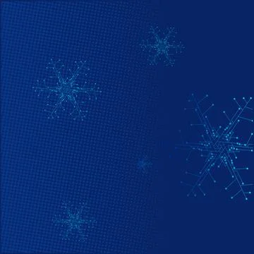 High tech technology geometric and connection system background with digital  Stock Illustration