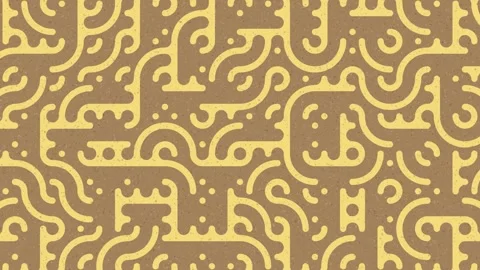 High Tech Truchet Tiles Procedural Animation Corporate Loop Stock Footage 334052251