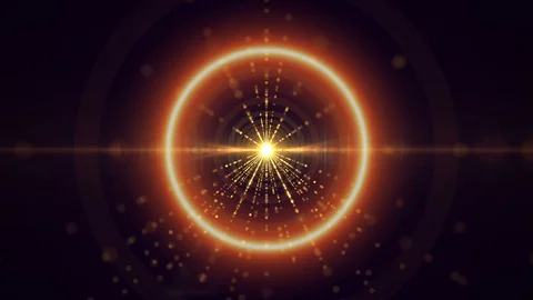 High Tech Tunnel loop. Abstract futuristic tunnel. Technology and music concept Stock Footage 86205628