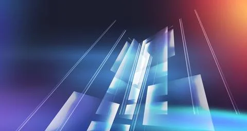 High technology abstract background with light effect concept series イラスト素材