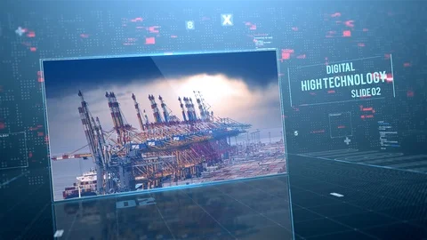 High Technology 库存 After Effects