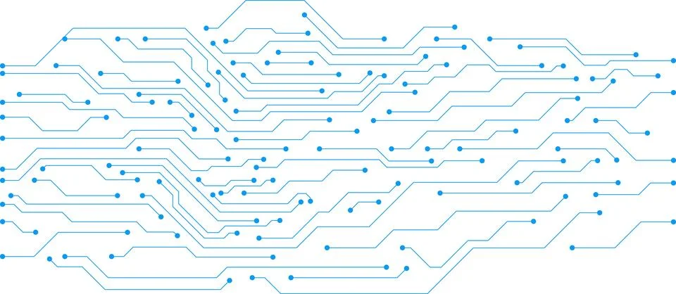 High technology concept with circuit board texture 스톡 일러스트