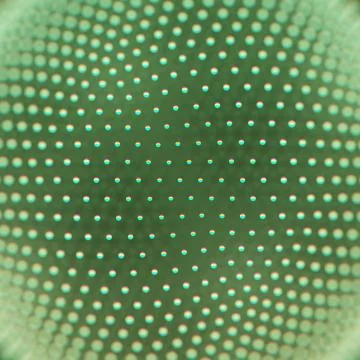 High technology, data grid visualization, information flow. Abstract green pa Stock Illustration