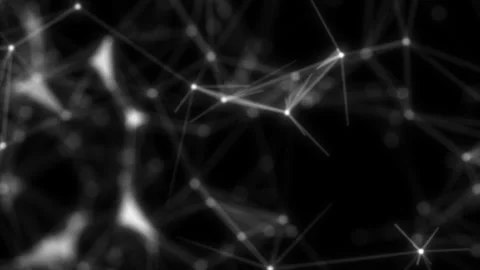 High technology process. Abstract futuristic science and technology motion Stock Footage 115697321