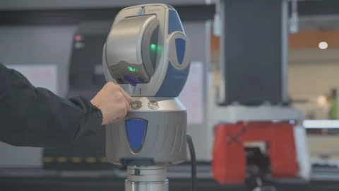 High technology. Robot with artificial intelligence. Stock Footage 126311181