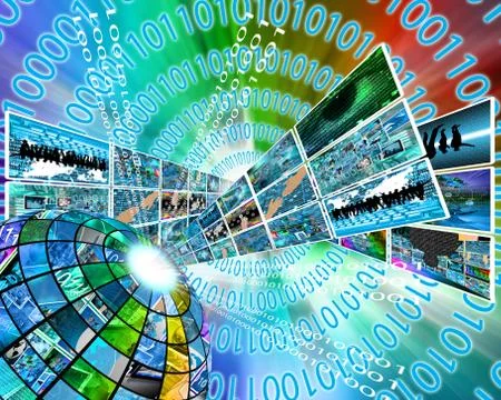 High technology sector Stockillustratie