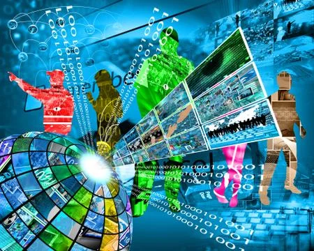 High technology sector Stock Illustration