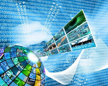 High technology sector Stock Illustration