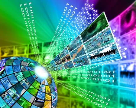 High technology sector Stock Illustration