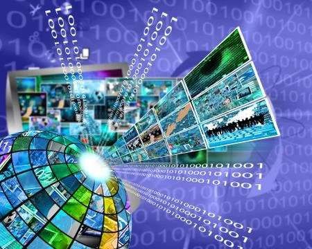 High technology sector Stock Illustration