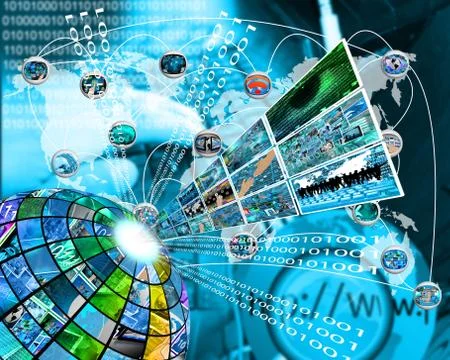 High technology sector Stock Illustration