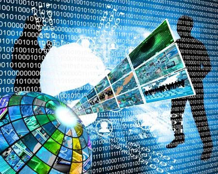 High technology sector Stock Illustration