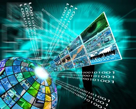 High technology sector Stock Illustration