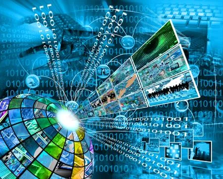 High technology sector Stock Illustration