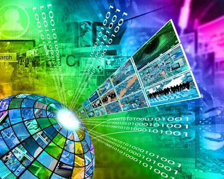 High technology sector Stock Illustration