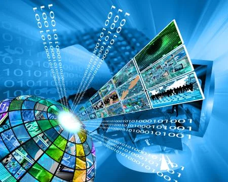 High technology sector Stockillustratie