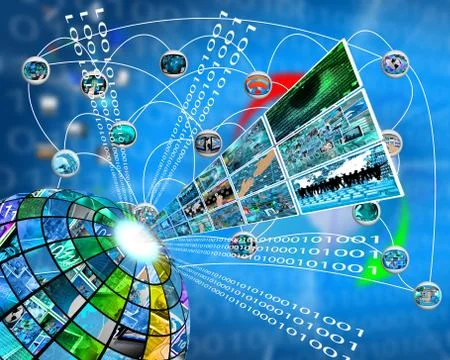 High technology sector 스톡 일러스트