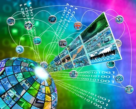 High technology sector Stock Illustration