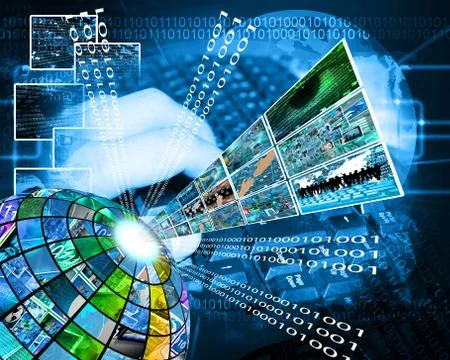 High technology sector Stock Illustration