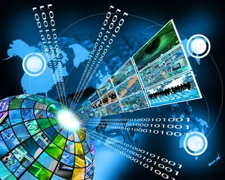 High technology sector Stockillustratie