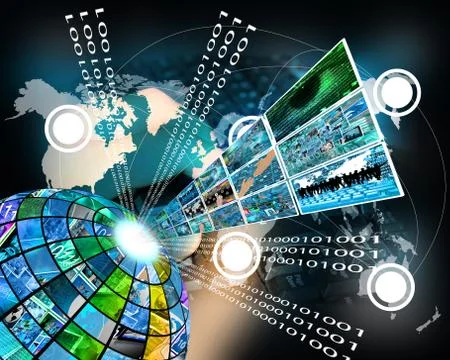 High technology sector Stock Illustration