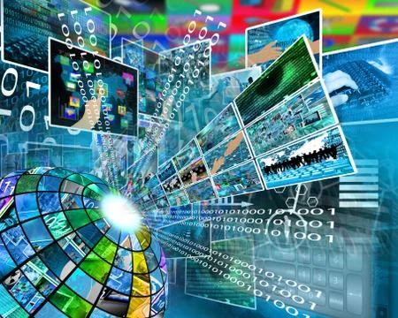 High technology sector Stock Illustration