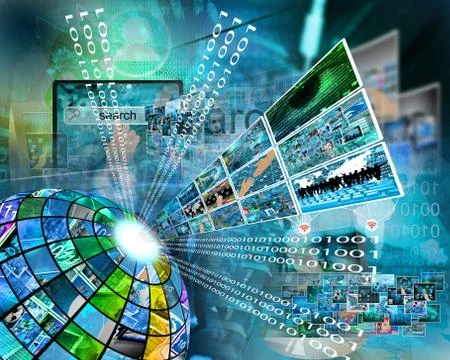 High technology sector Stock Illustration