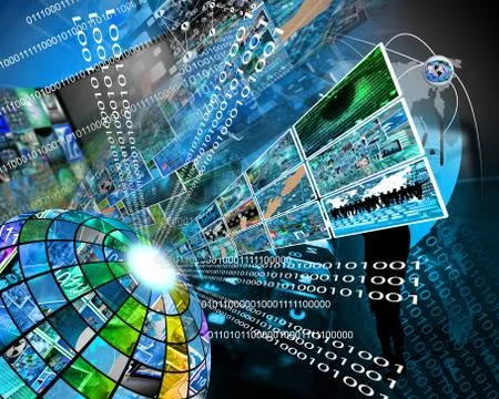 High technology sector Stock Illustration
