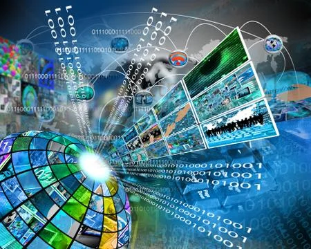 High technology sector Stock Illustration