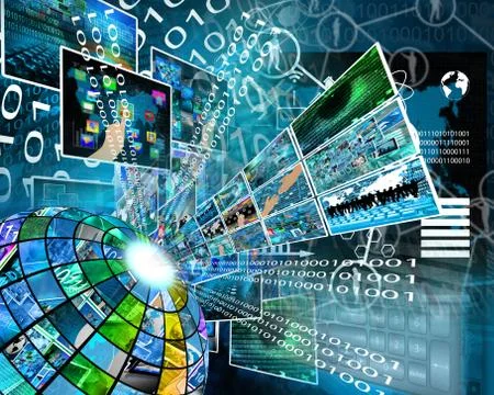 High technology sector Stock Illustration
