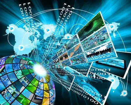 High technology sector Stock Illustration