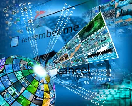 High technology sector Stockillustratie