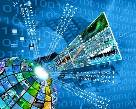 High technology sector Stock Illustration