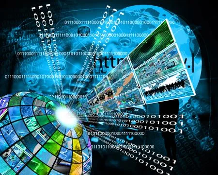 High technology sector Stock Illustration
