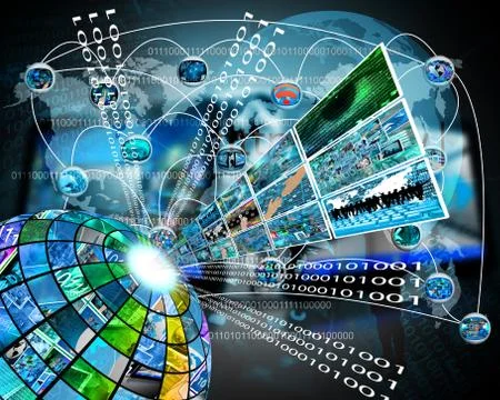 High technology sector Stock Illustration