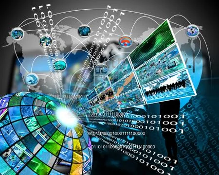 High technology sector Stock Illustration