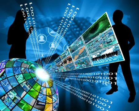 High technology sector Stock Illustration