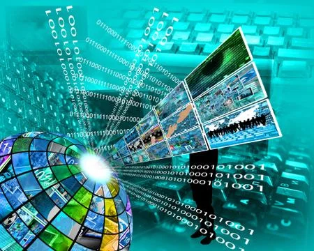 High technology sector Stock Illustration