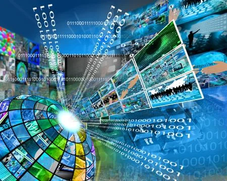 High technology sector Stock Illustration