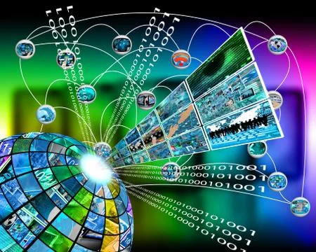 High technology sector Stock Illustration