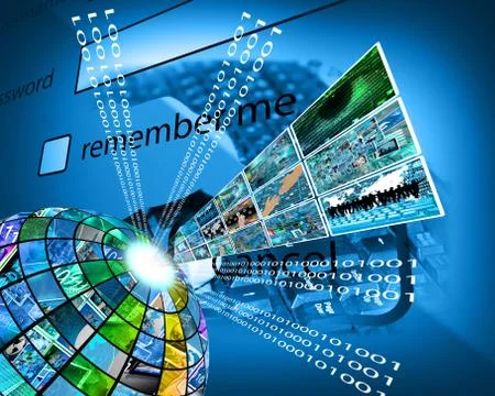 High technology sector Stock Illustration