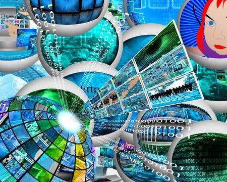 High technology sector Stock Illustration