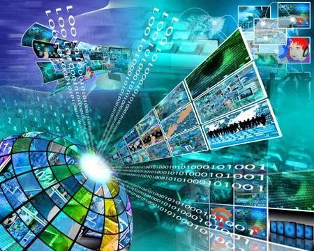 High technology sector Stock Illustration