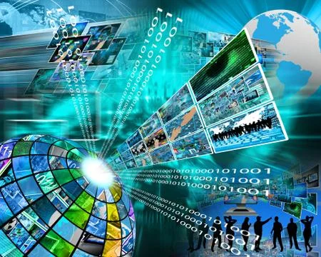High technology sector Stock Illustration