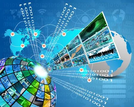 High technology sector Stock Illustration