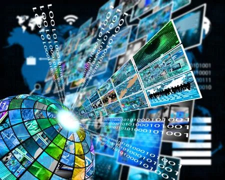 High technology sector Stock Illustration