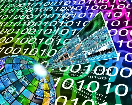 High technology sector Stock Illustration