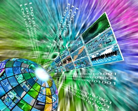 High technology sector Stock Illustration